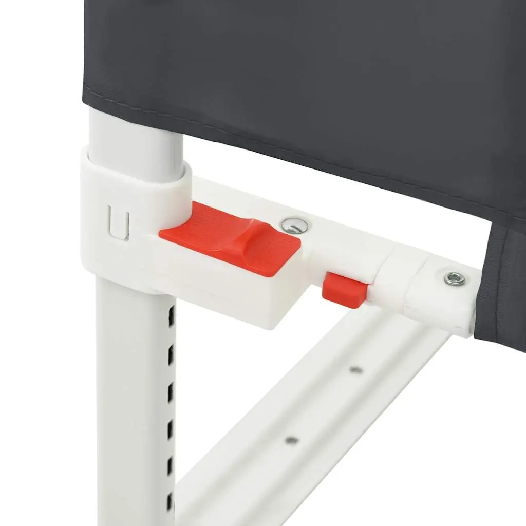 Toddler Bed Rail Adjustable Height Grey Safety Guard 100x25cm