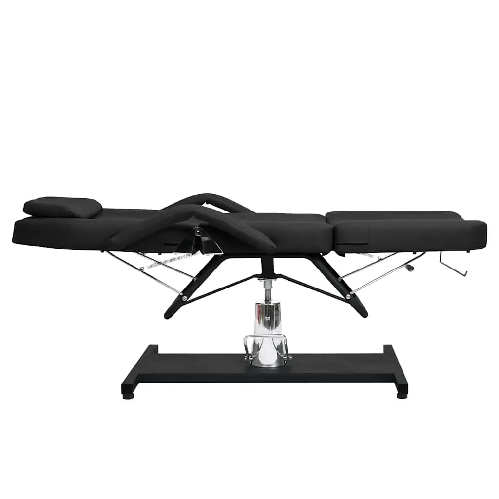 Massage Table Adjustable Backrest Footrest 180x62cm White