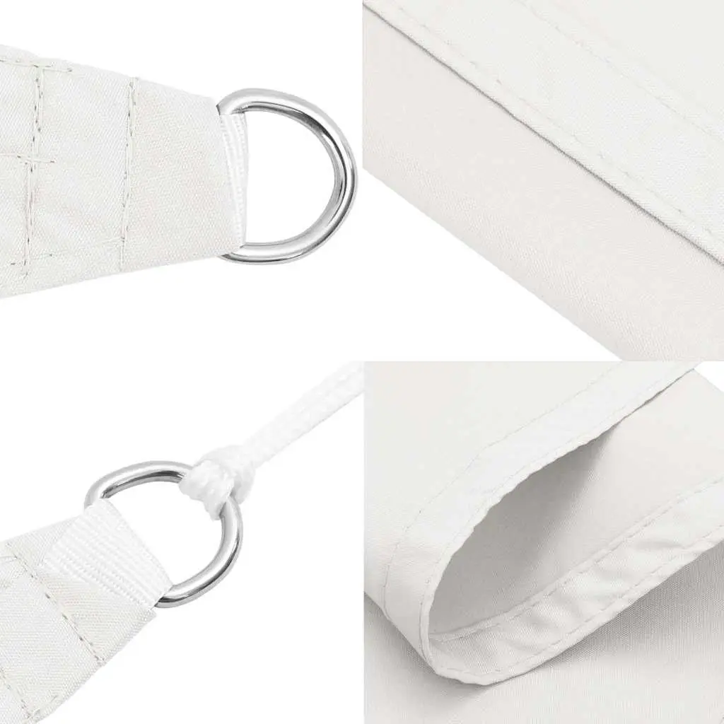 Rectangular Sunshade Sail Outdoor Protection 2.5x5m White
