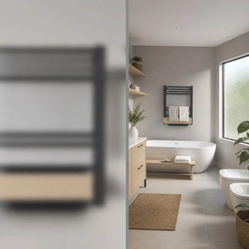 Window Film Frosted Privacy Glass Protector 0.9m x 5m White