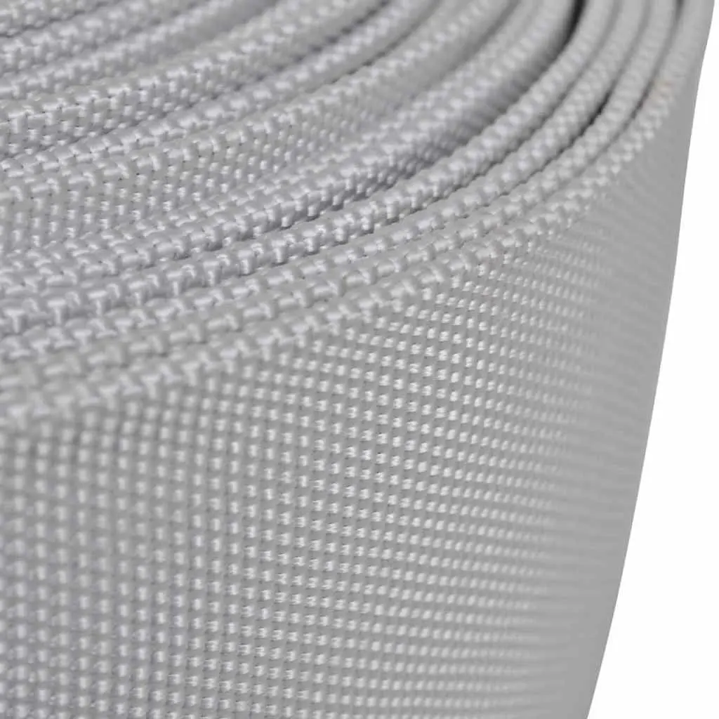 Fire Flat Hose 20m Weather Resistant Smooth PVC Lining 2 Inch C-Storz Couplings