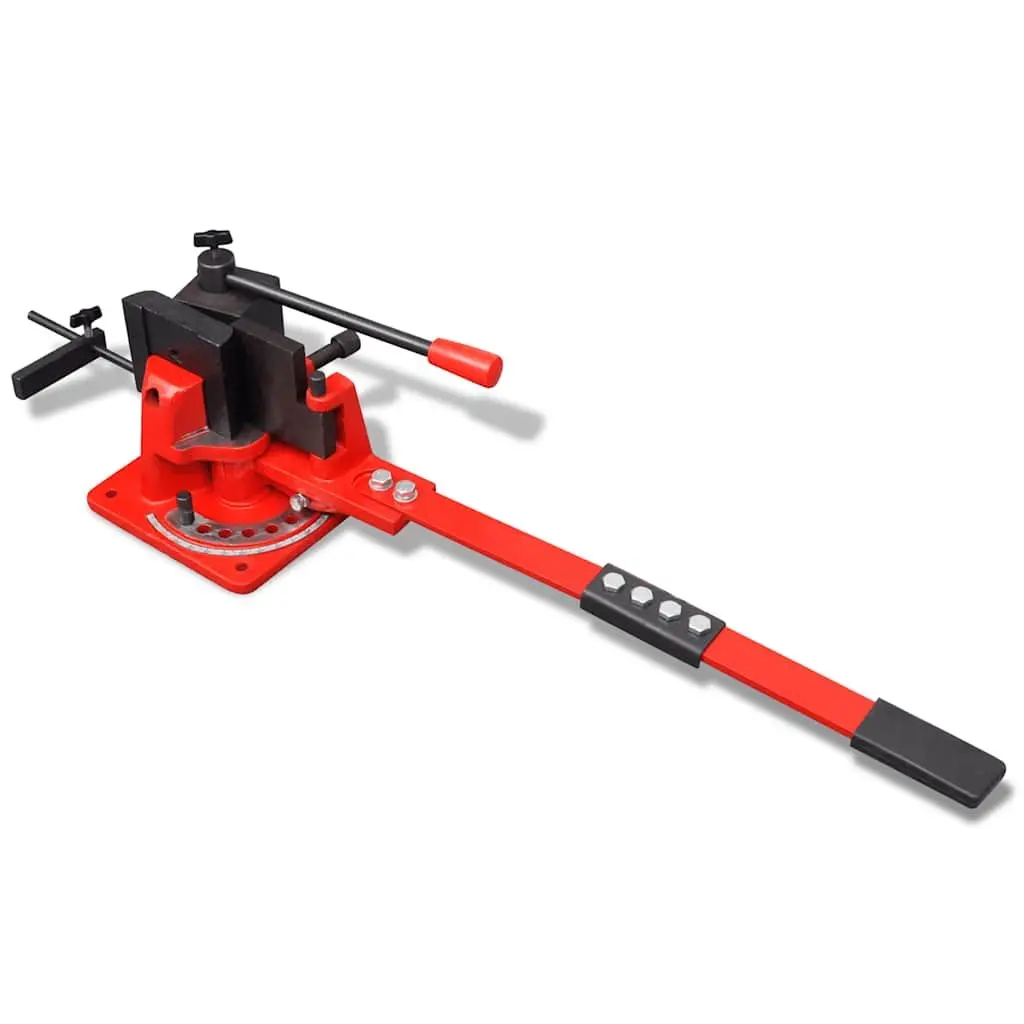 Manual Steel Pipe Bending Machine Universal for Round Flat Angle Square Steel Compact Robust Construction