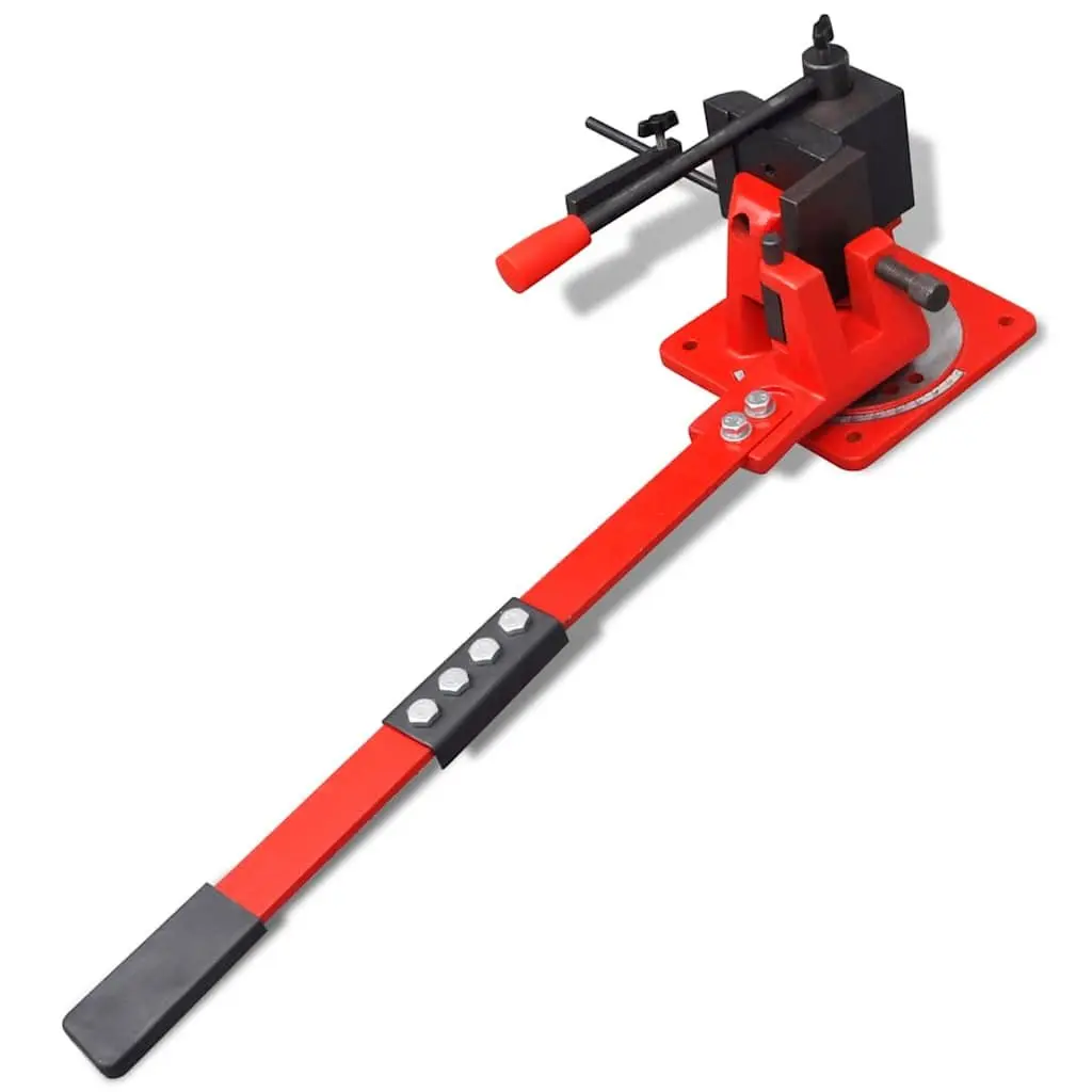 Manual Steel Pipe Bending Machine Universal for Round Flat Angle Square Steel Compact Robust Construction