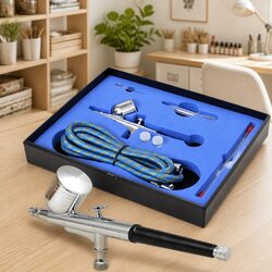 Airbrush Set 0.2 0.3 0.5mm Nozzles Paint Spray Gun Model Painting Art Craft