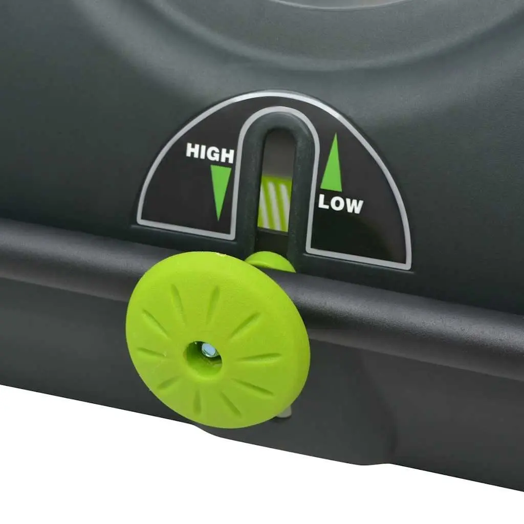 Lawn Sweeper 103L Lightweight Push Grass Leaf Collector Garden Maintenance Tool