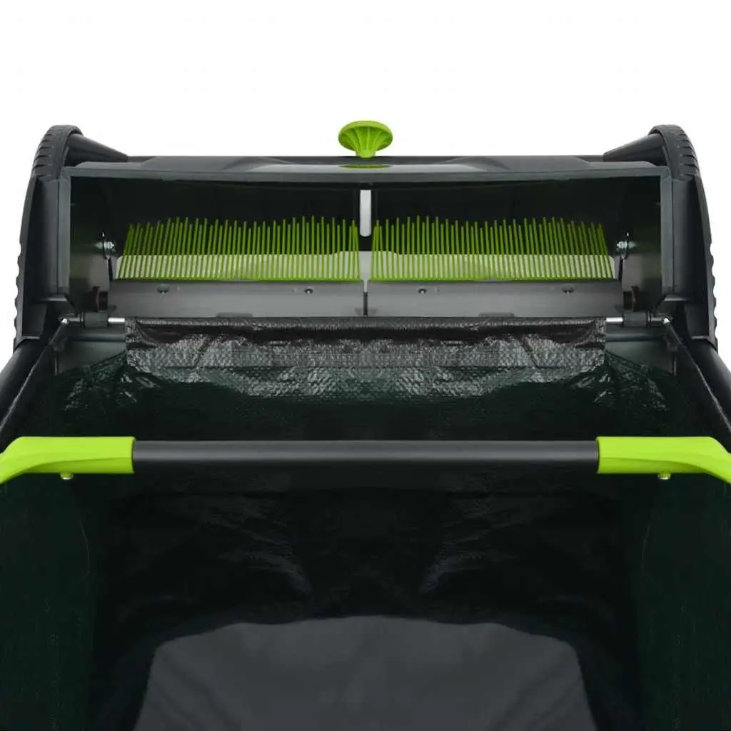 Lawn Sweeper 103L Lightweight Push Grass Leaf Collector Garden Maintenance Tool