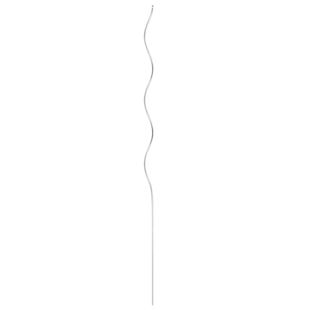 Spiral Plant Supports Galvanised Steel 110cm for Tomatoes Climbing Vegetables