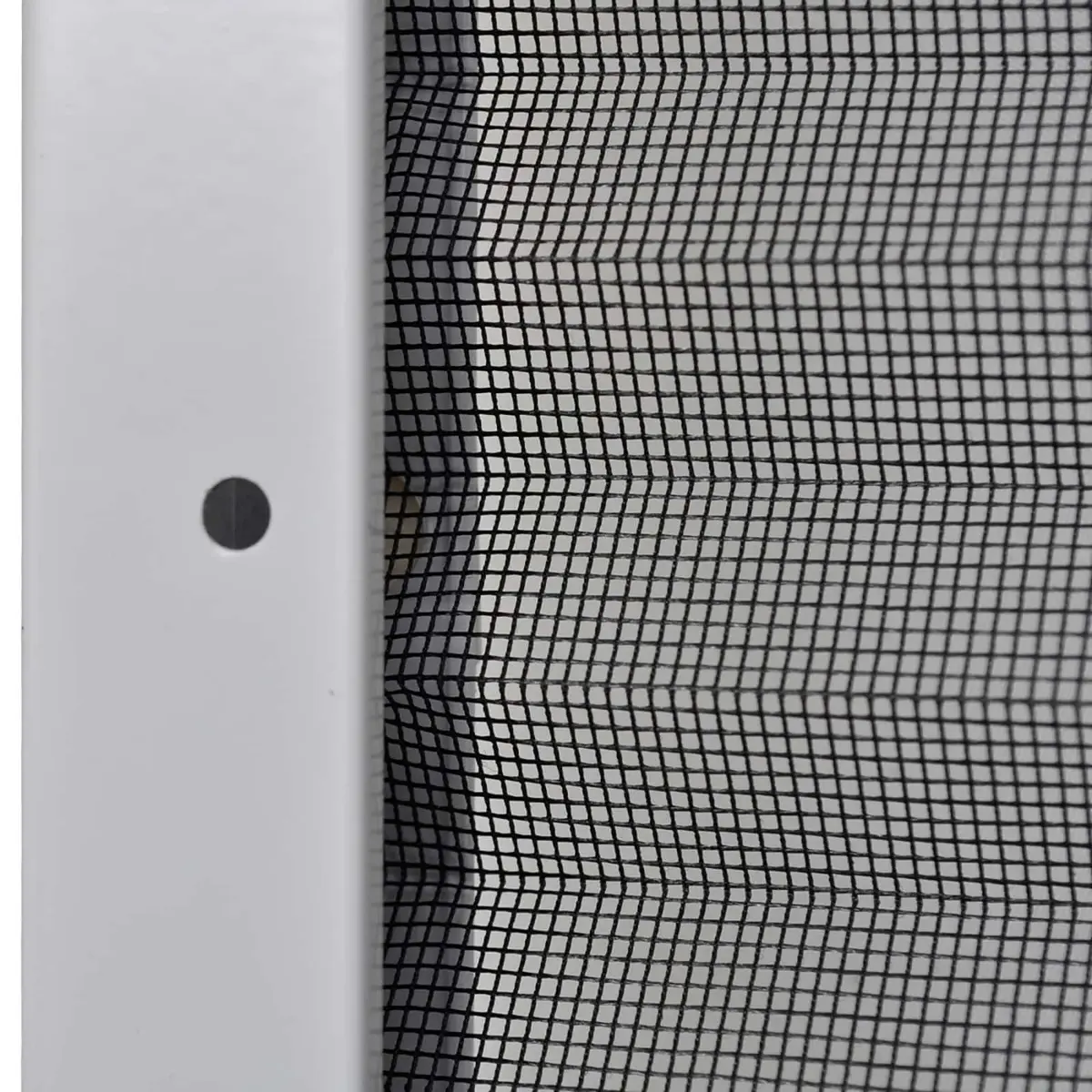 Insect Screen Plisse Mesh 80x120 cm Aluminium Frame Black