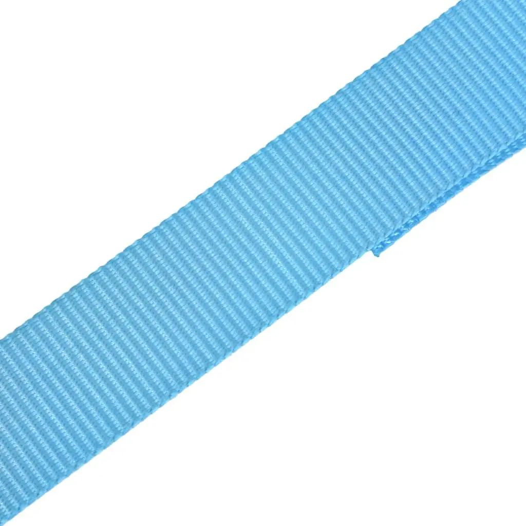 Ratchet Tie Down Straps Heavy Duty 4m x 25mm Blue 10 Piece