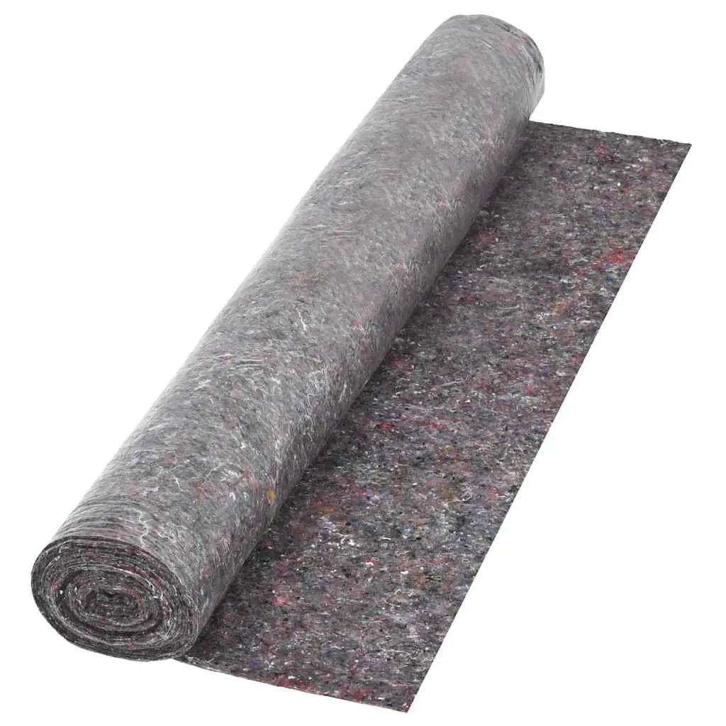 Painter Fleece Non-slip Floor Protection Dust Sheet 50m Grey