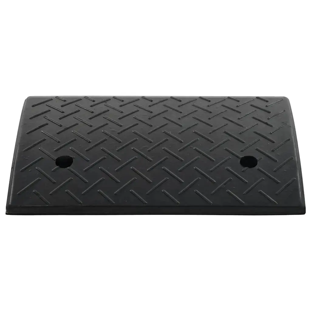 Rubber Kerb Ramp Non-Slip Access 50x32.5x14 cm