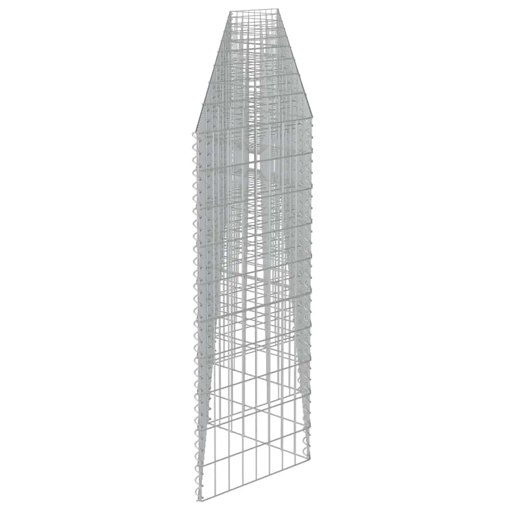 Gabion Wall Panel Galvanised Steel Retaining Barrier Garden Planter Outdoor