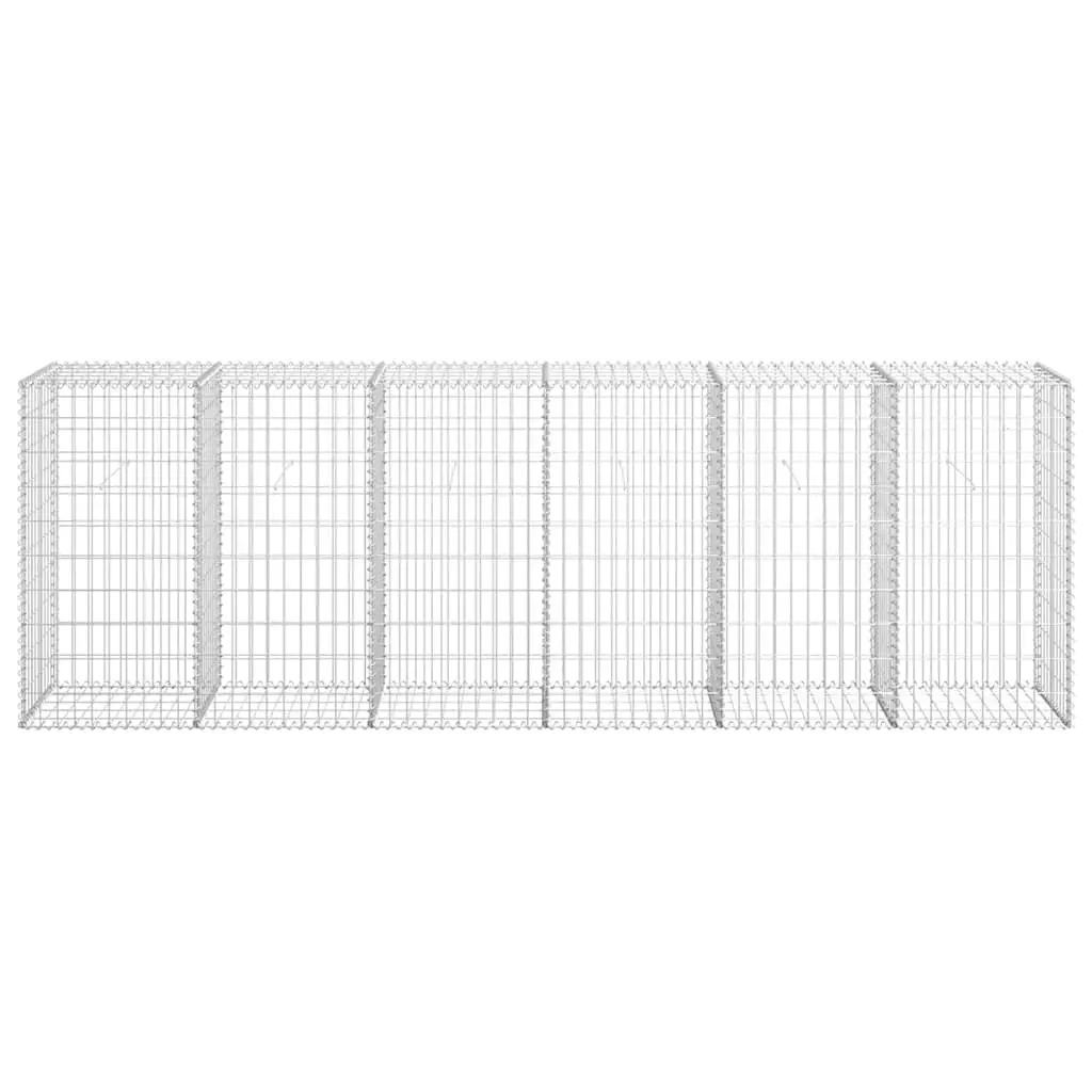 Gabion Wall Fence Panel Galvanised Steel Retaining Barrier with Top Bottom