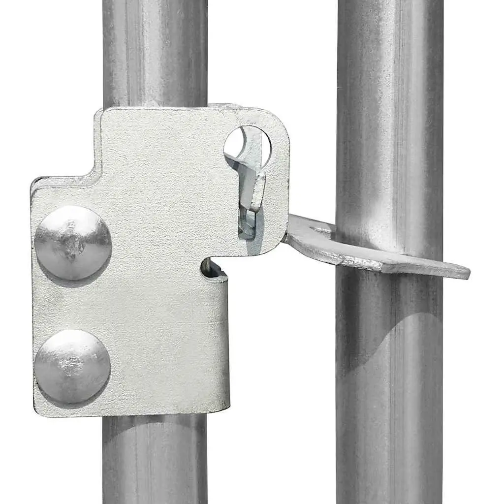 Chicken Coop Galvanised Steel 6x2x2m Water-resistant Roof Lockable Door Silver