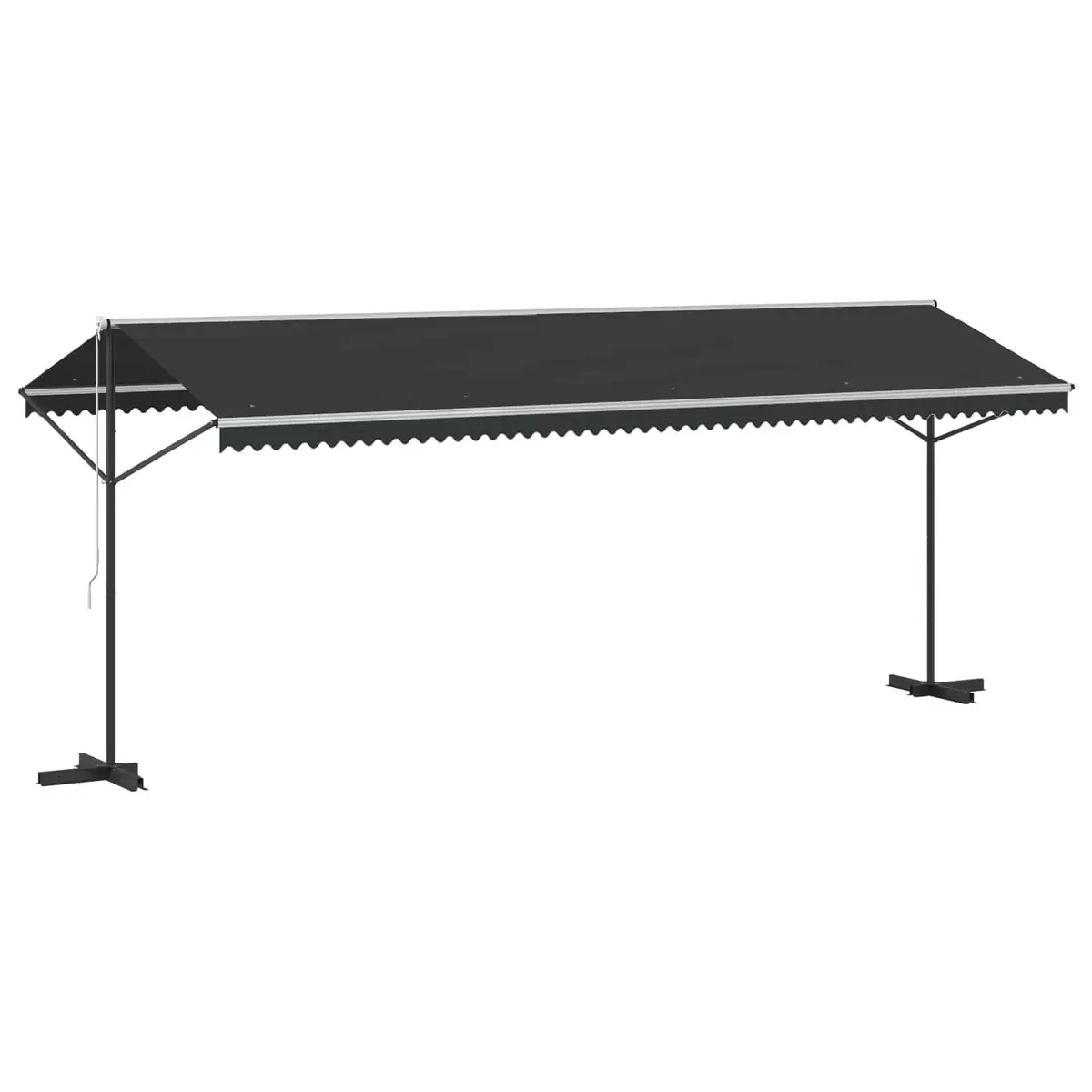 Free Standing Awning 600x300 cm Anthracite Garden Patio Sunshade Outdoor