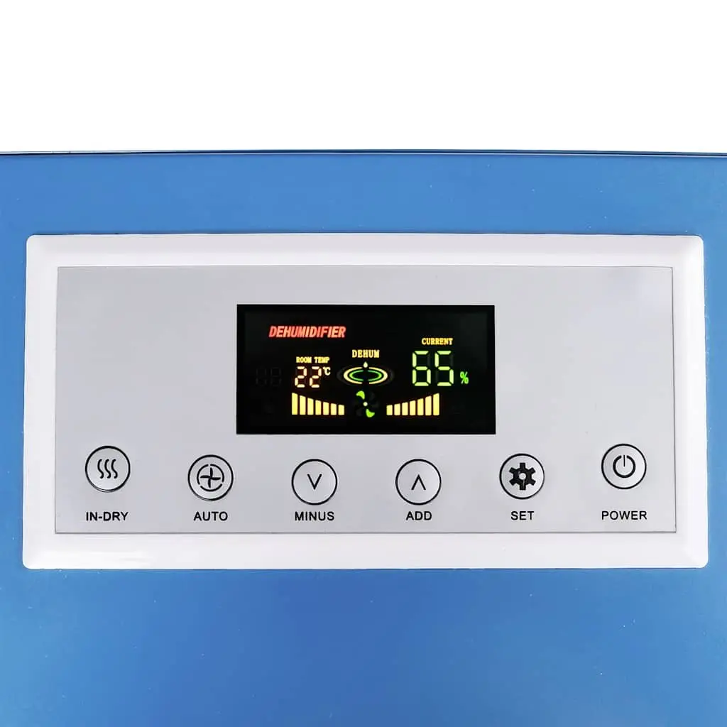 Dehumidifier 50L 24h Hot Gas Defrost 650W Blue Compressor