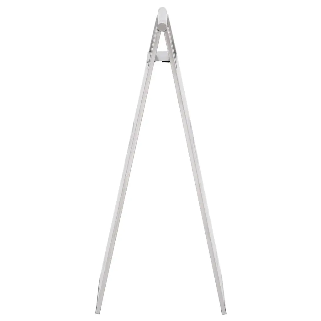 Folding Parking Sign Double-Sided Stainless Steel Portable