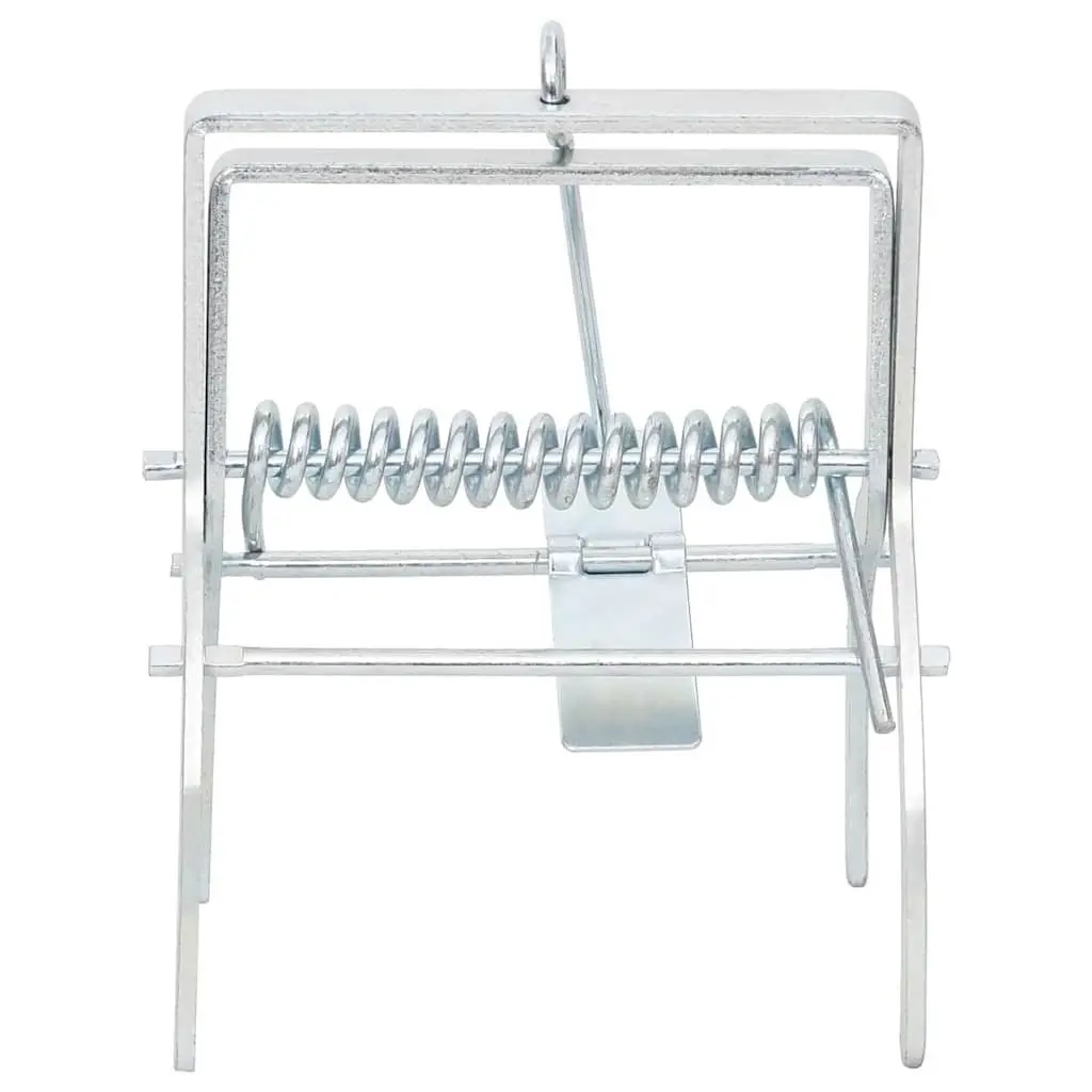 Mole Traps 4 pcs Galvanised Steel Pest Control Catcher Garden Lawn Protection