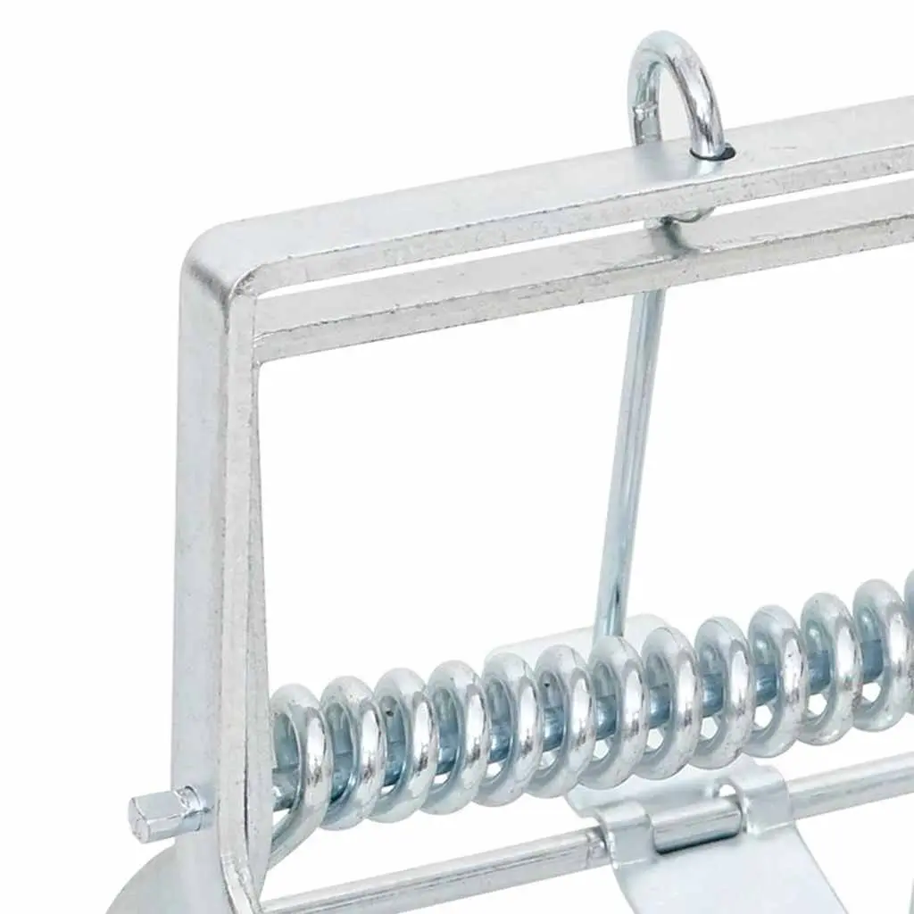 Mole Traps 4 pcs Galvanised Steel Pest Control Catcher Garden Lawn Protection