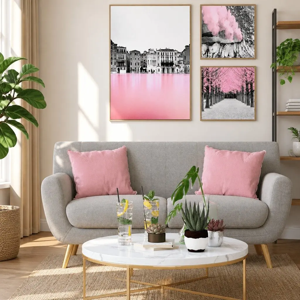 3D Brick Wallpaper Self-Adhesive Wall Stickers Home Decor 10 Piece White