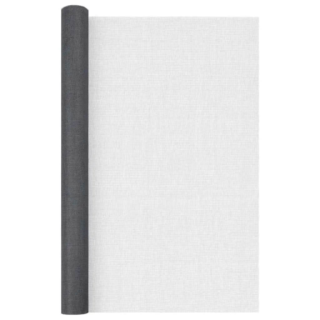 Fiberglass Mesh Screen Strong Sturdy 60x500 cm Grey Insect Door Window Repair DIY Fence Cage