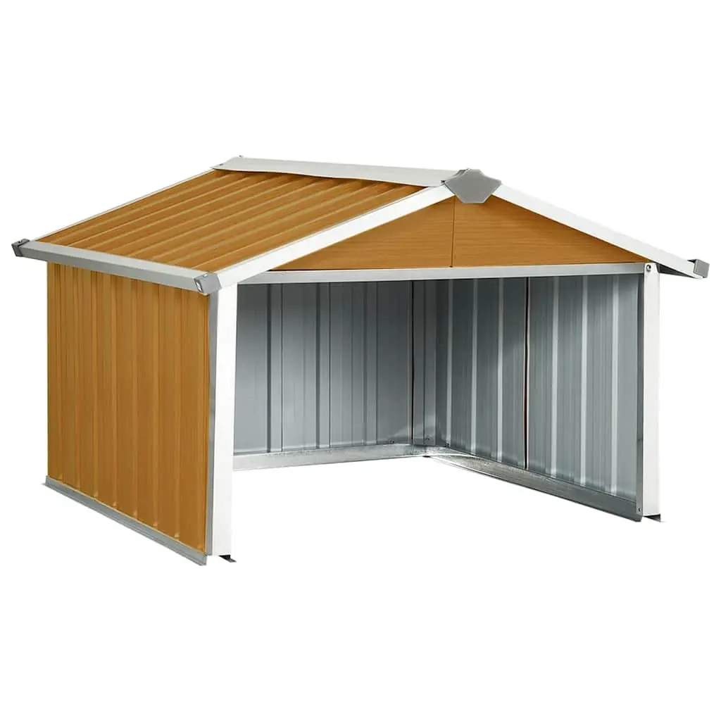 Robot Lawnmower Shed Storage Box Outdoor Garden Garage Galvanised Steel