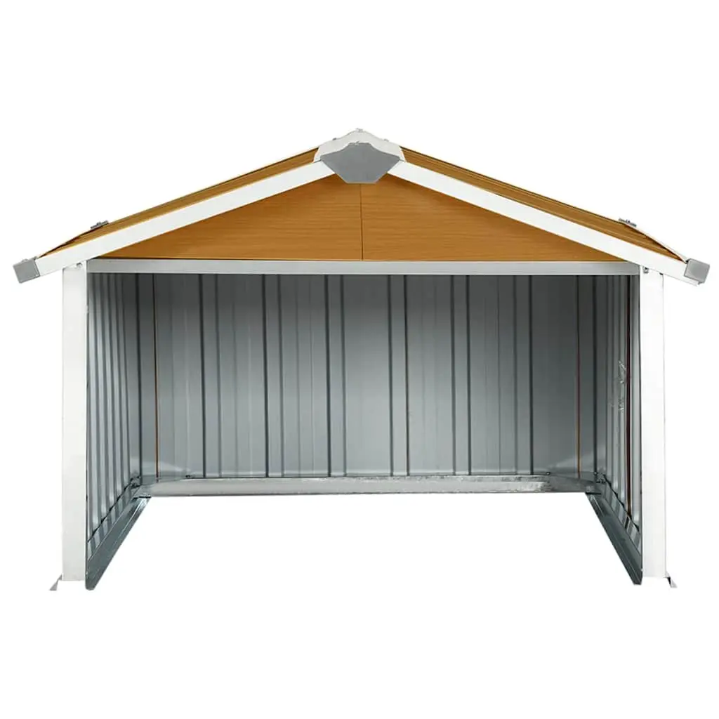 Robot Lawnmower Shed Storage Box Outdoor Garden Garage Galvanised Steel