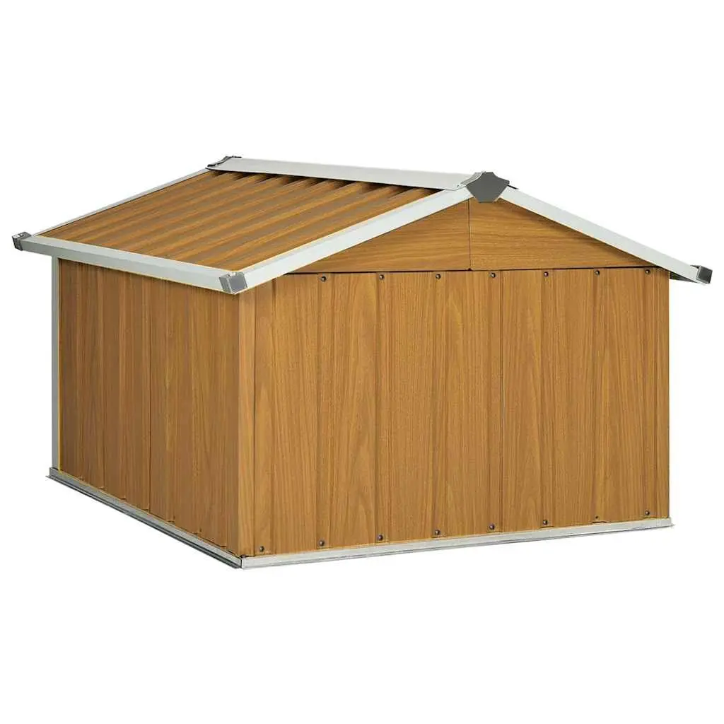 Robot Lawnmower Shed Storage Box Outdoor Garden Garage Galvanised Steel