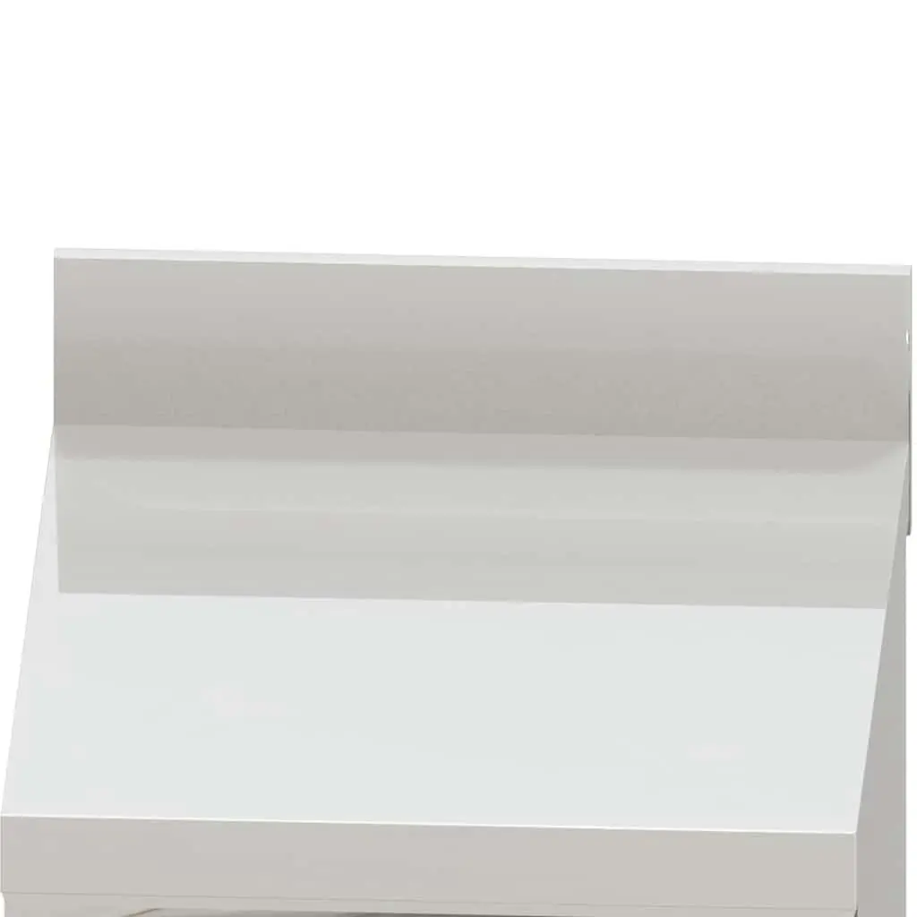 Commercial Kitchen Cabinet Stainless Steel 50x60x96cm with 2 Drawers