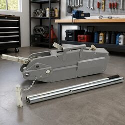 Hand Winch 3200kg Portable Manual Pulling Hoist Telescopic Handle Operation