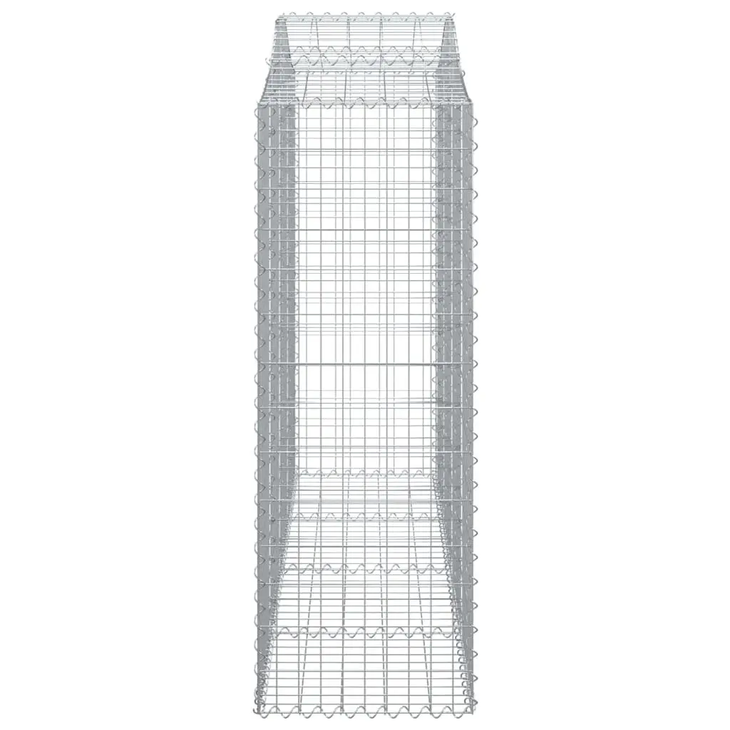 Arched Gabion Basket Garden Barrier Retaining Wall Decorative Outdoor