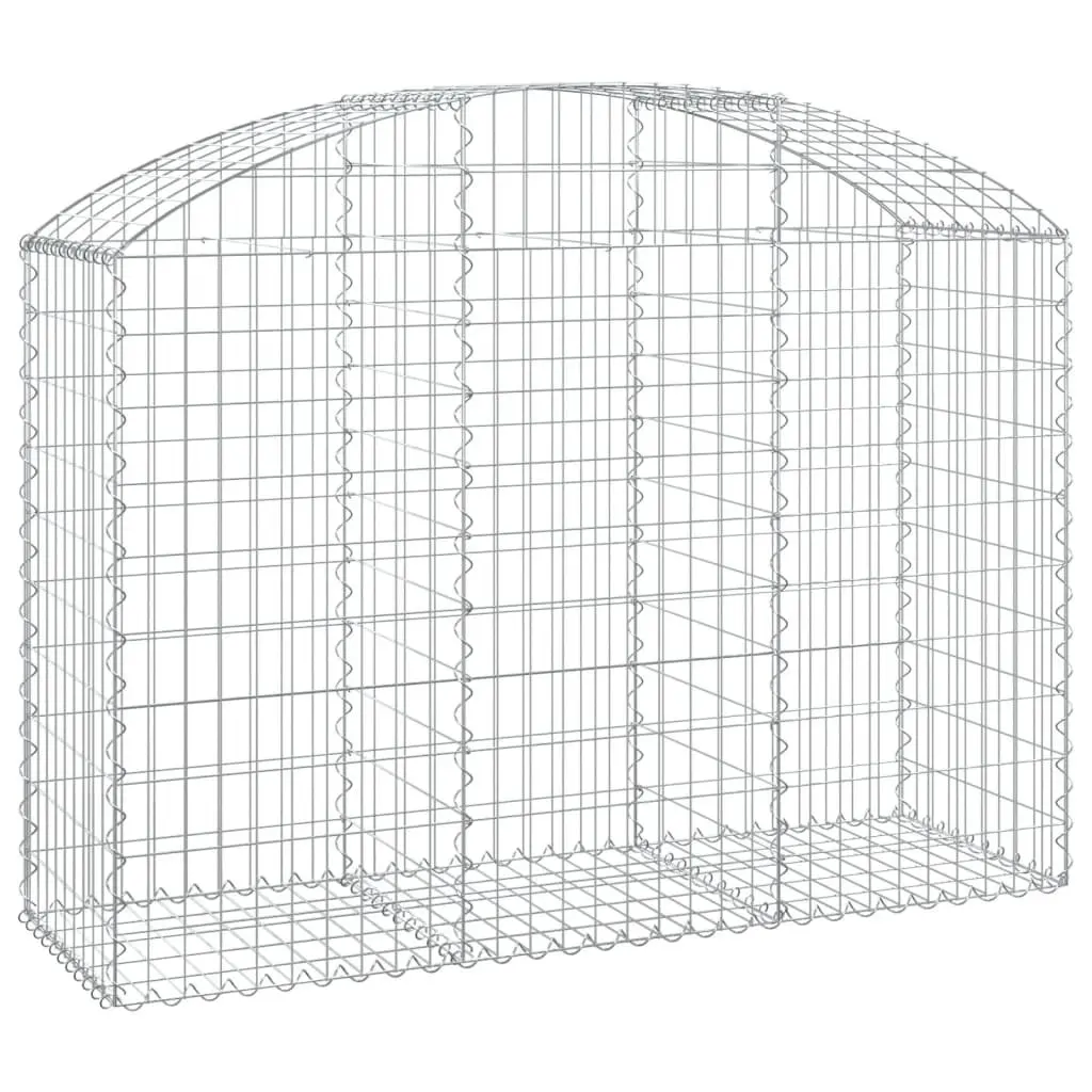 Arched Gabion Basket Garden Barrier Retaining Wall Decorative Outdoor Cage