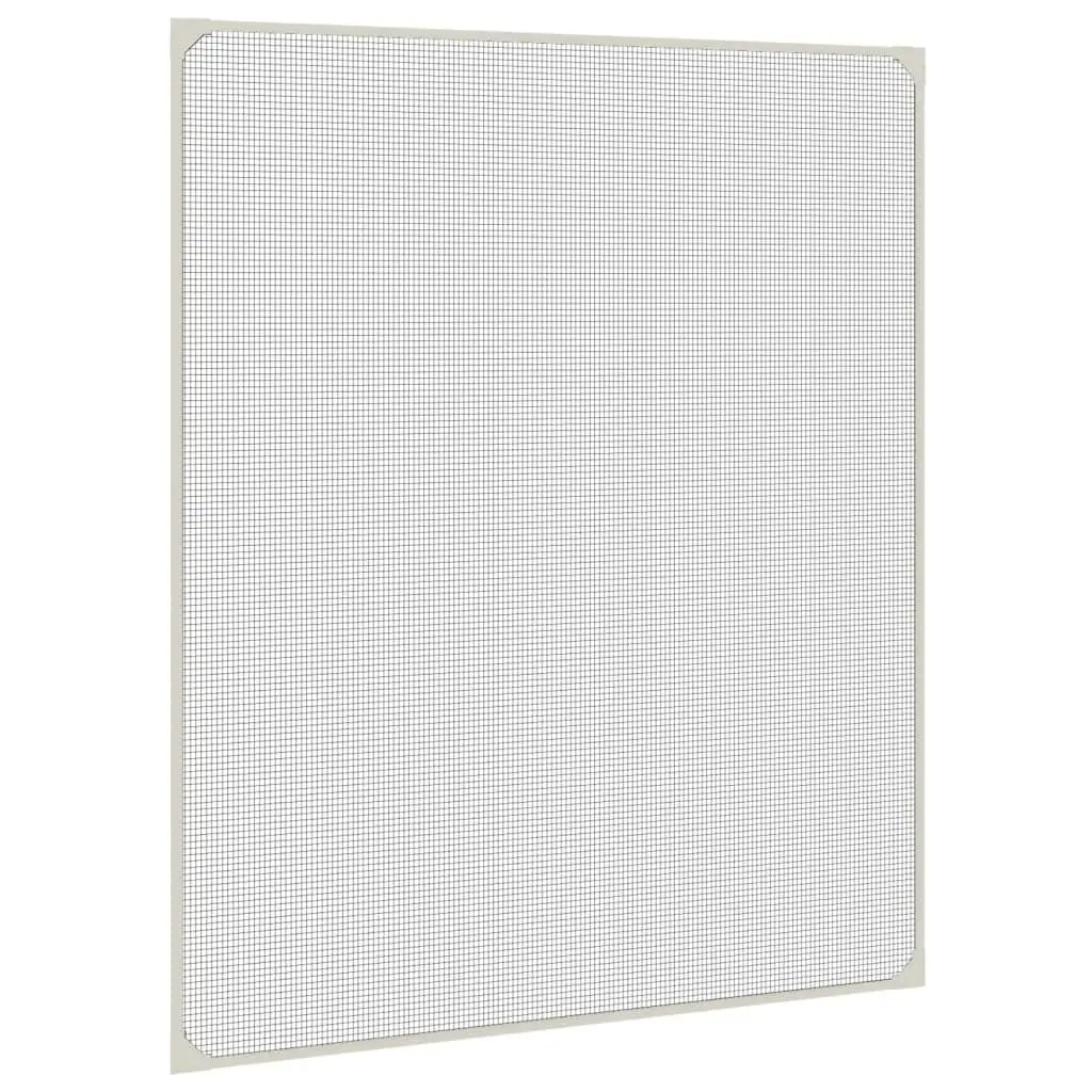 Magnetic Insect Screen Mesh Fly Protection 100x120cm Anthracite Fibreglass