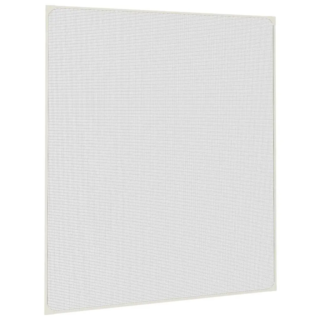 Magnetic Insect Screen for Windows White 130x150 cm Fly Mesh Protection
