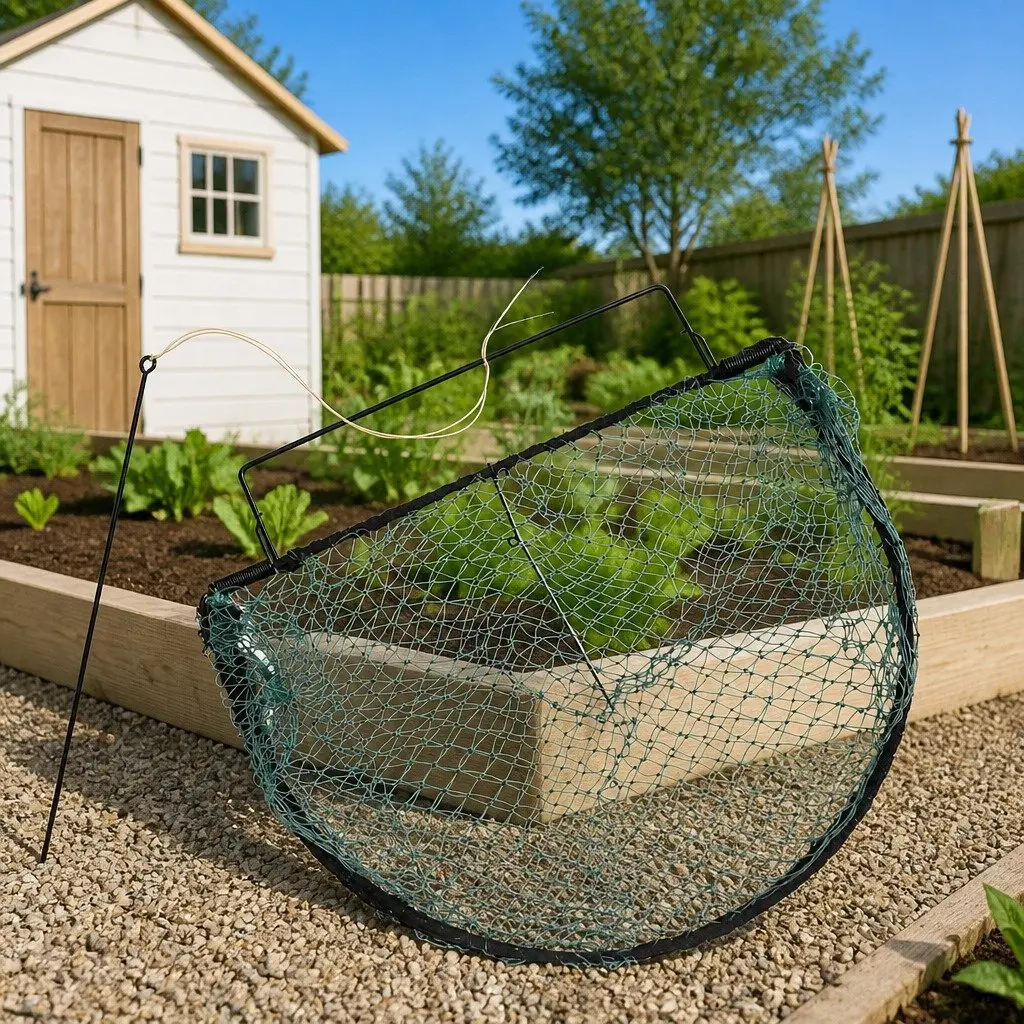 Bird Trap 50cm Green Outdoor Garden Pest Control Humane Catching Net Reusable