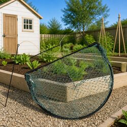 Bird Trap 50cm Green Outdoor Garden Pest Control Humane Catching Net Reusable
