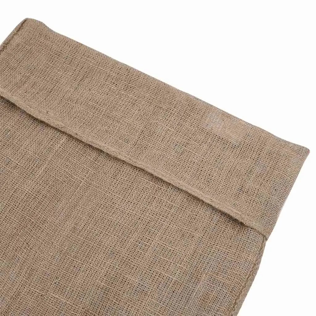 Jute Sacks Storage Bags 65x135 cm Natural Burlap 10 Pack