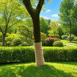 Jute Roll 1x25 m Natural Burlap Hessian Runner Craft Decor Wedding Party Table