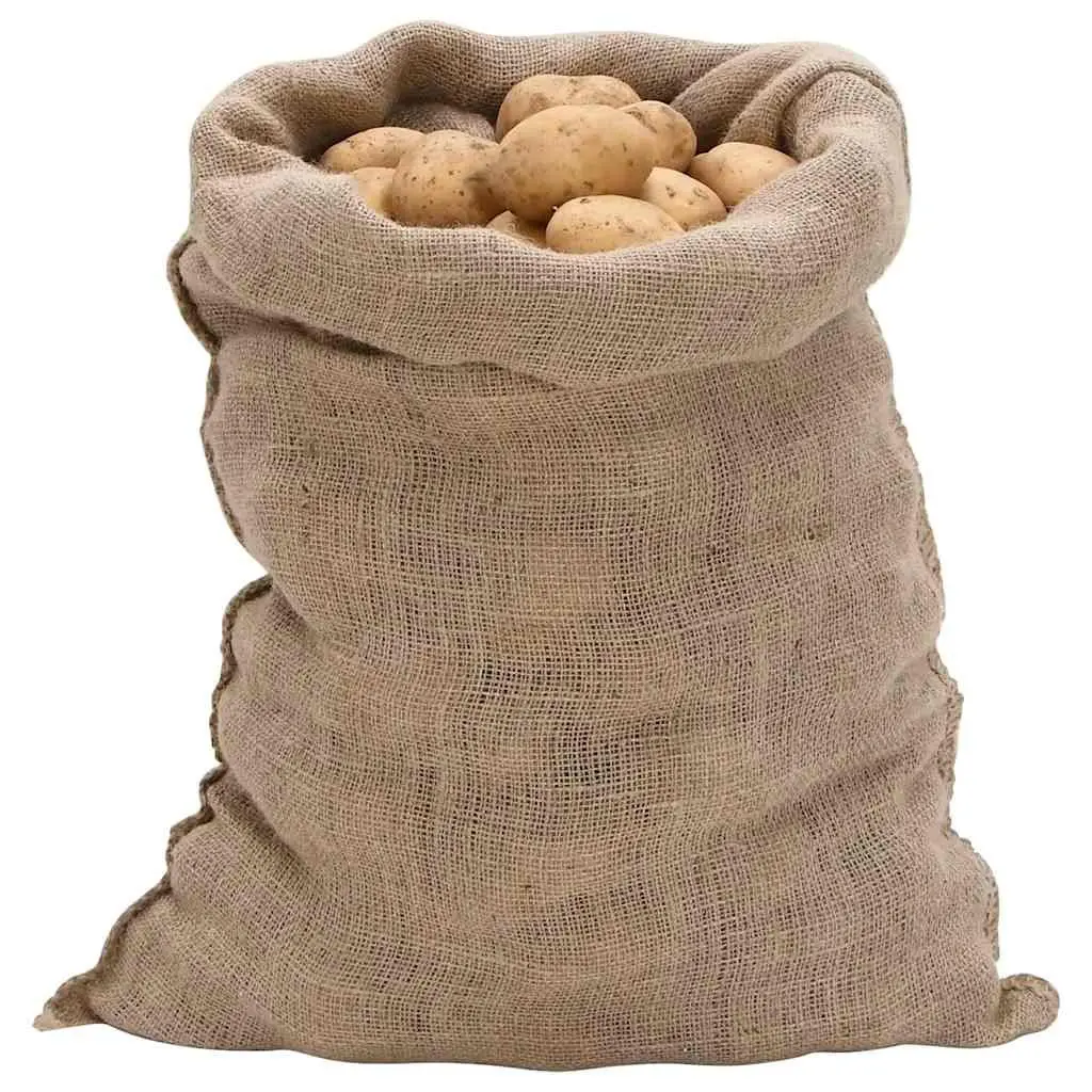 Jute Sacks Natural Burlap 60x105 cm 30 Piece Multipurpose Storage Bags