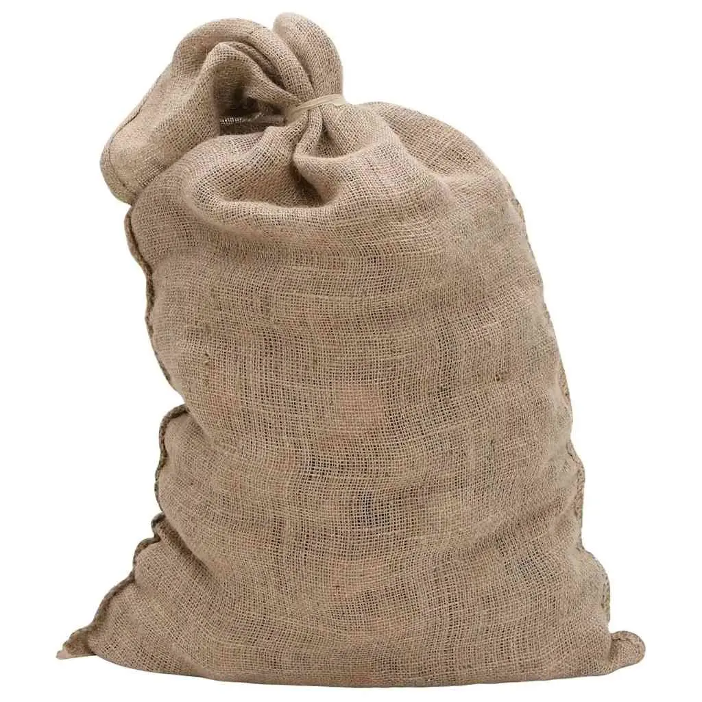 Jute Sacks Natural Burlap 60x105 cm 30 Piece Multipurpose Storage Bags
