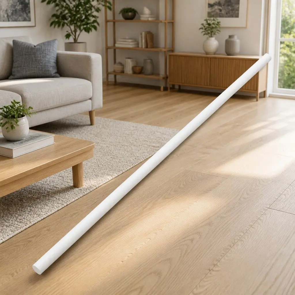 Cable Trunking 20mm 30m White PVC Wire Management Cord Concealer