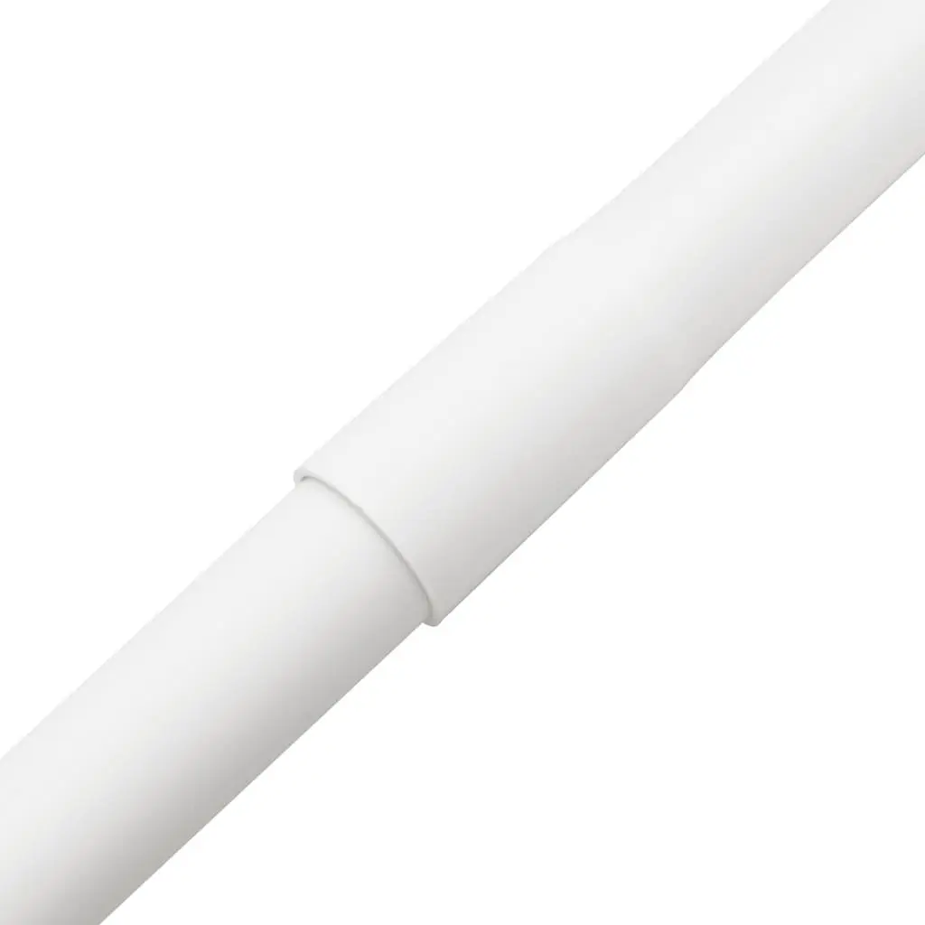 Cable Trunking PVC 25mm White 30m Cord Cover Clips Wall Floor Ceiling Management