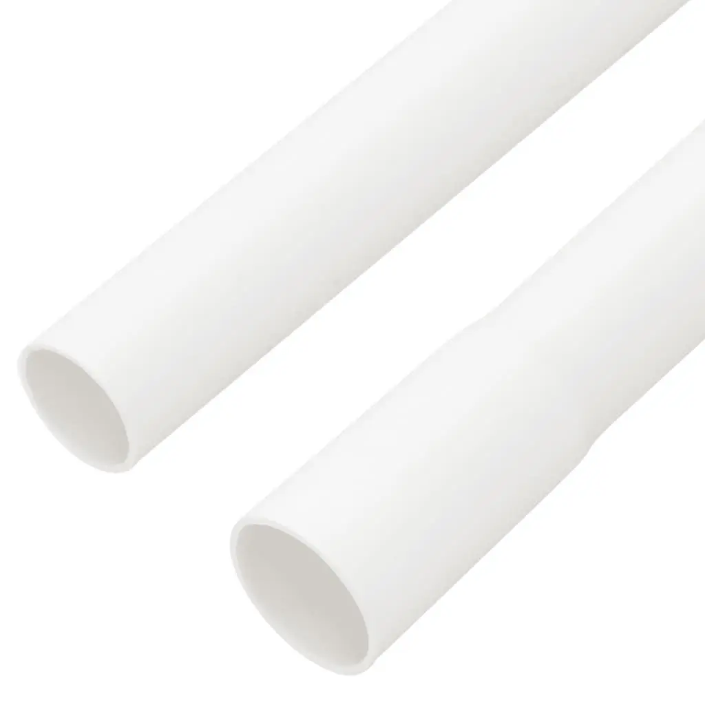 Cable Trunking PVC 25mm White 30m Cord Cover Clips Wall Floor Ceiling Management