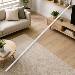 Cable Trunking 30x20mm 10m White PVC Cord Cover Wall Floor Mounting Channel
