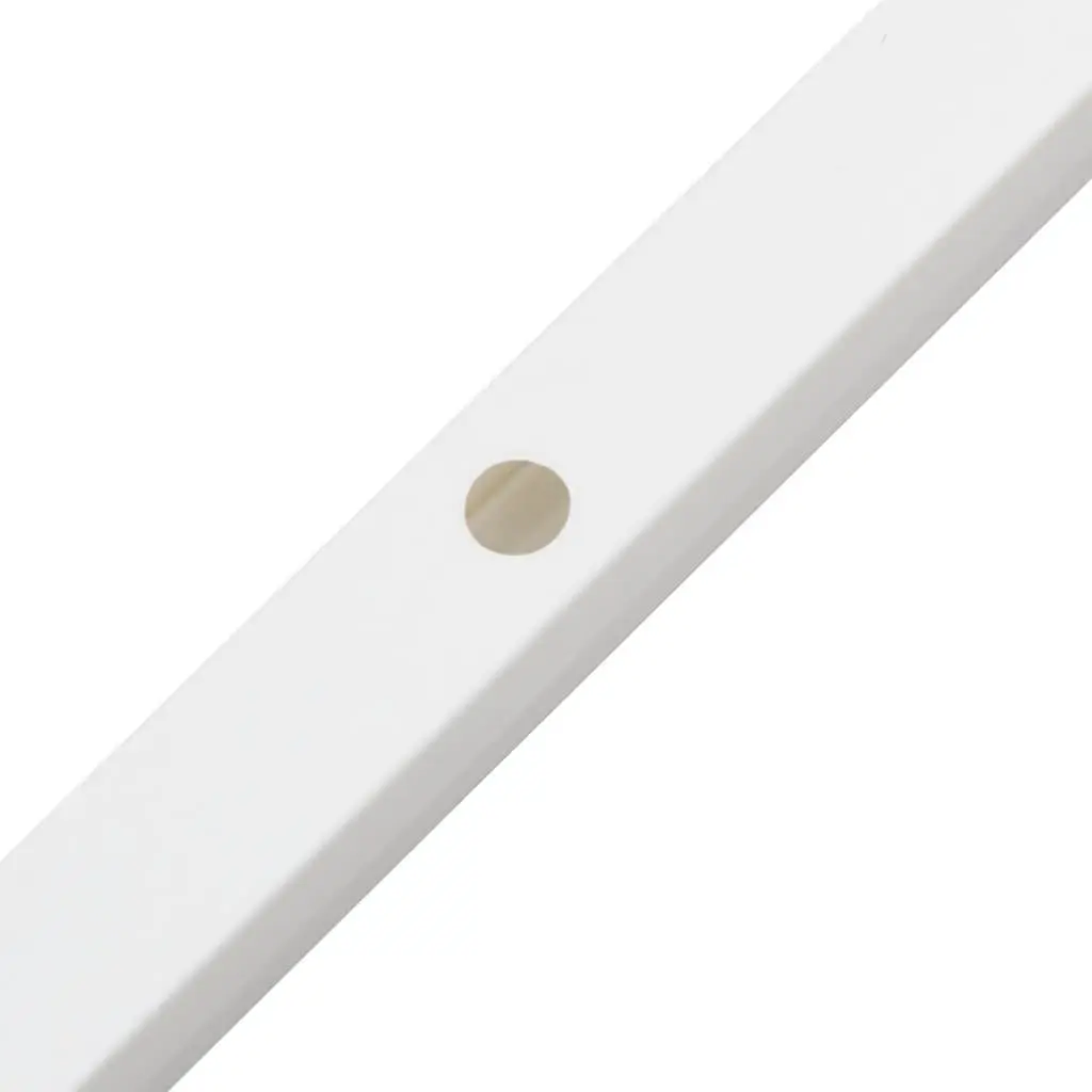 Cable Trunking White PVC 25x16mm 10m Cord Cover Organiser Wall Floor Mounting