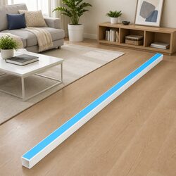 Cable Trunking Self-Adhesive White PVC Wire Management Concealer 25x16mm 10m