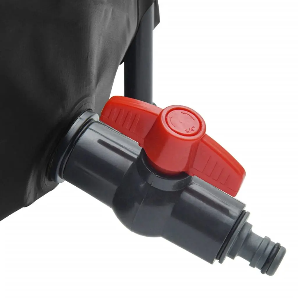 Collapsible Water Tank 750L Foldable Rain Collection Black PVC
