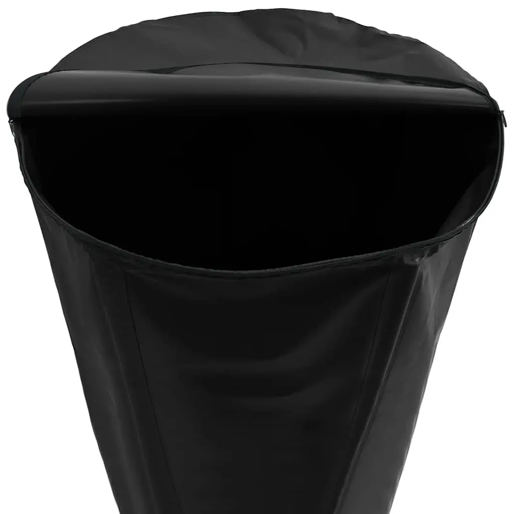 Water Tank Collapsible 250L Foldable PVC with Tap Black