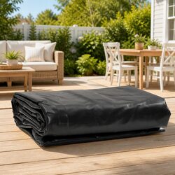 Heavy Duty Tarpaulin Sheet 2.5x3.5m Garden Furniture Cover Waterproof Weather