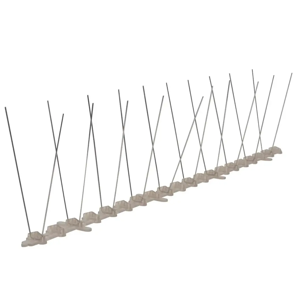 Bird Pigeon Spikes Pest Control Set of 6 Plastic 3m